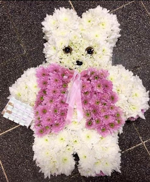 Teddy Bear Funeral Tribute